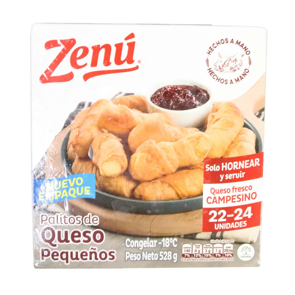 PALITO DE QUESO ZENU*528GRS