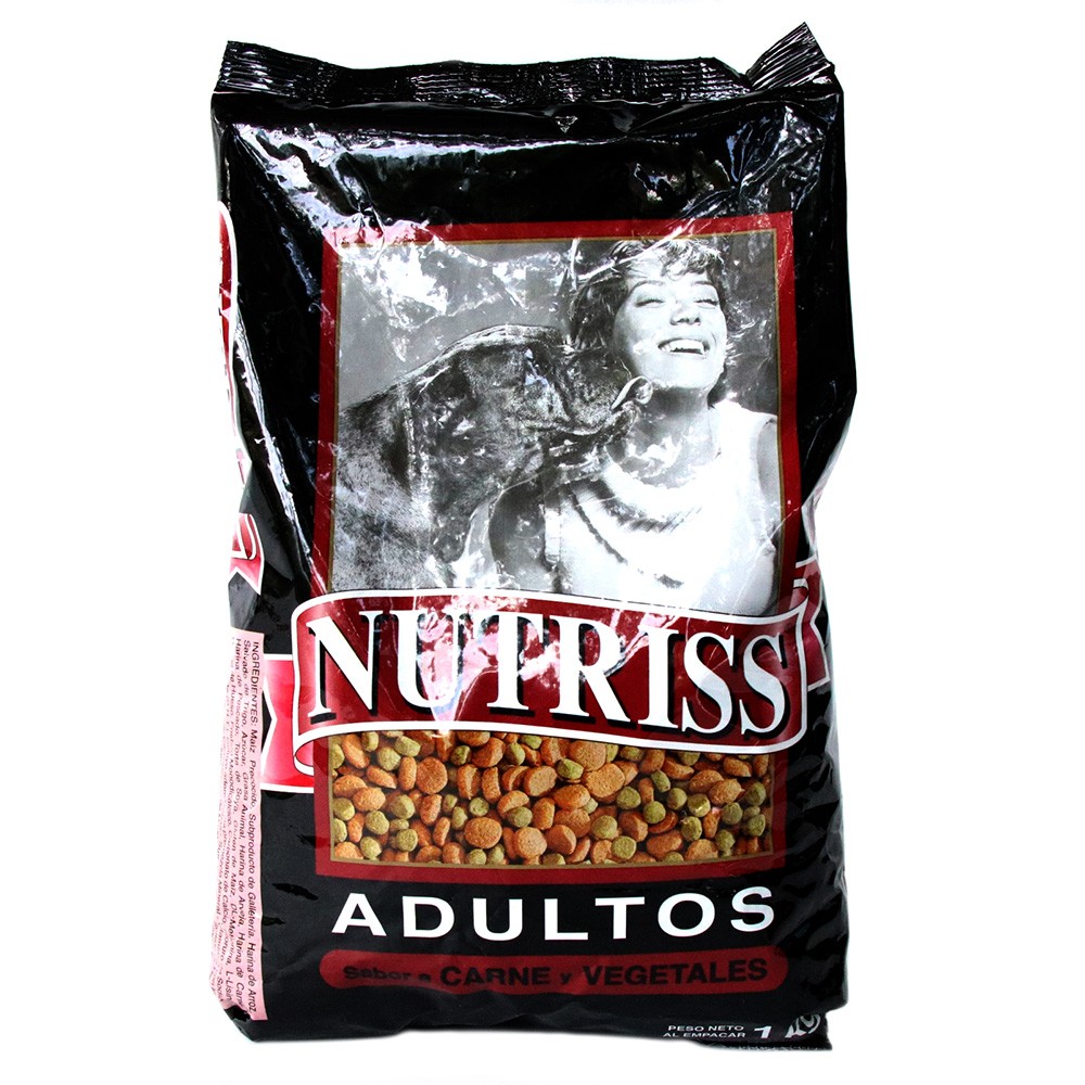 NUTRISS ADULTOS CARNE VEGETALES  x 1KL