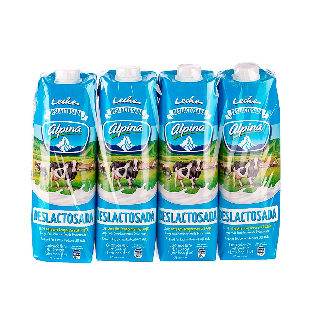 LECHE ALPINA DESLAC 4U x 1L