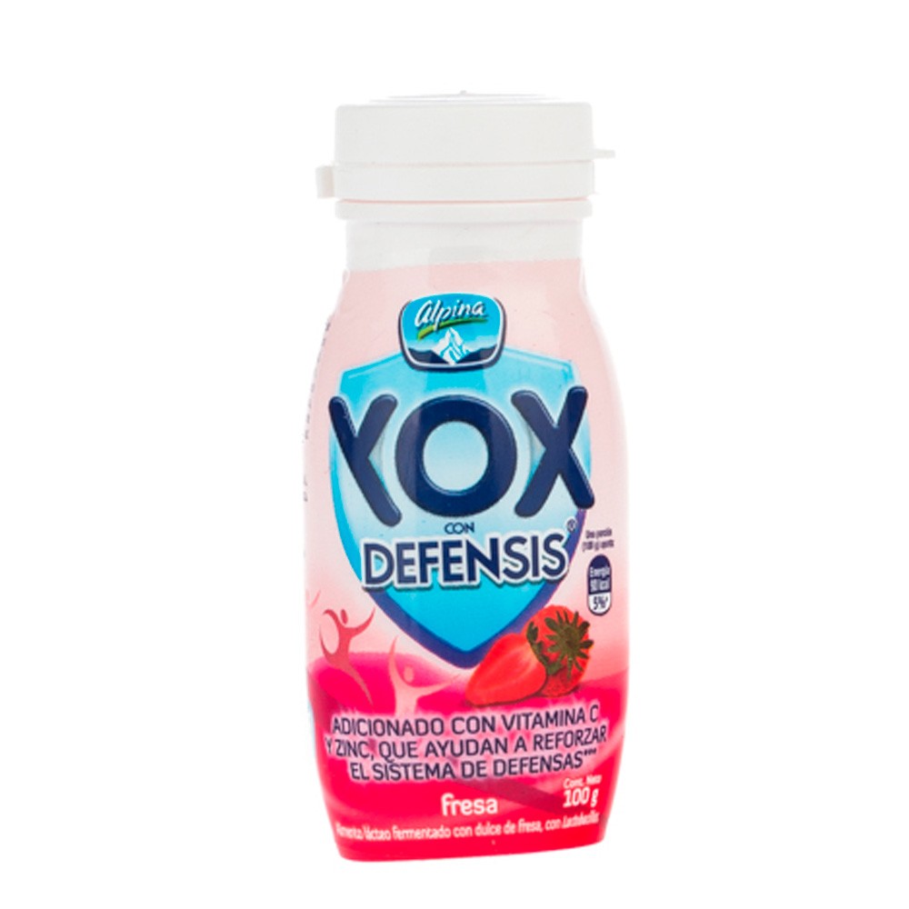 BEBIDA YOX FRESA 100gr