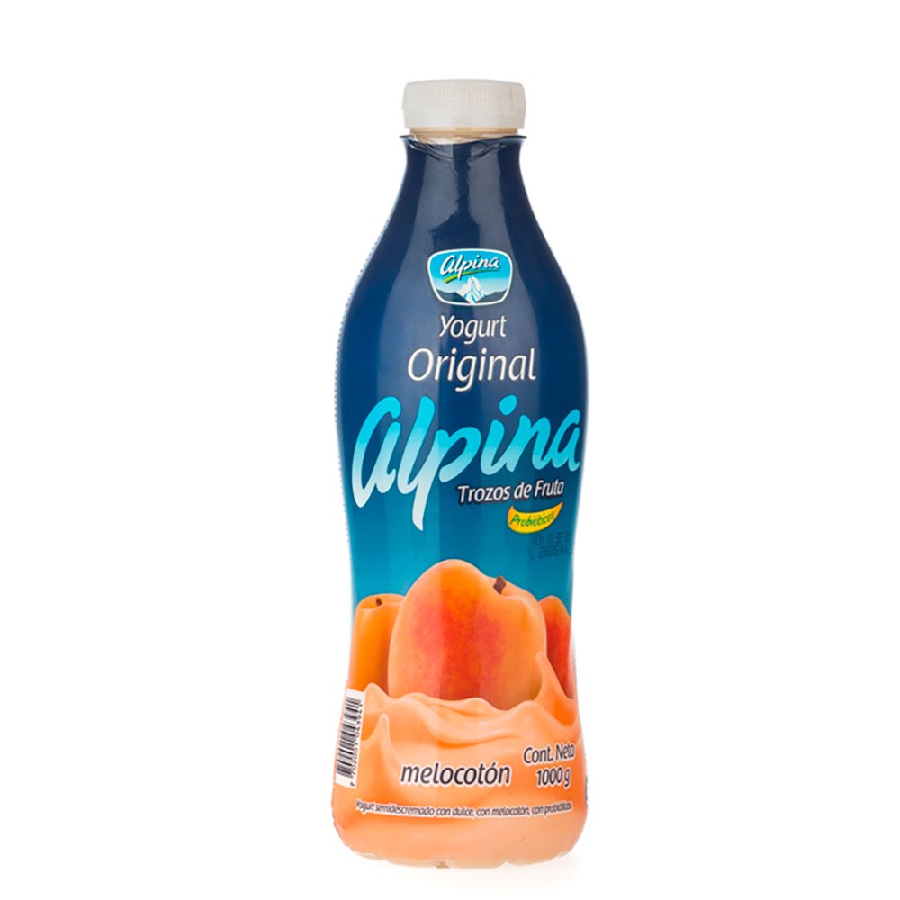YOGURT ALPINA MELOCOTON  x 1000GR