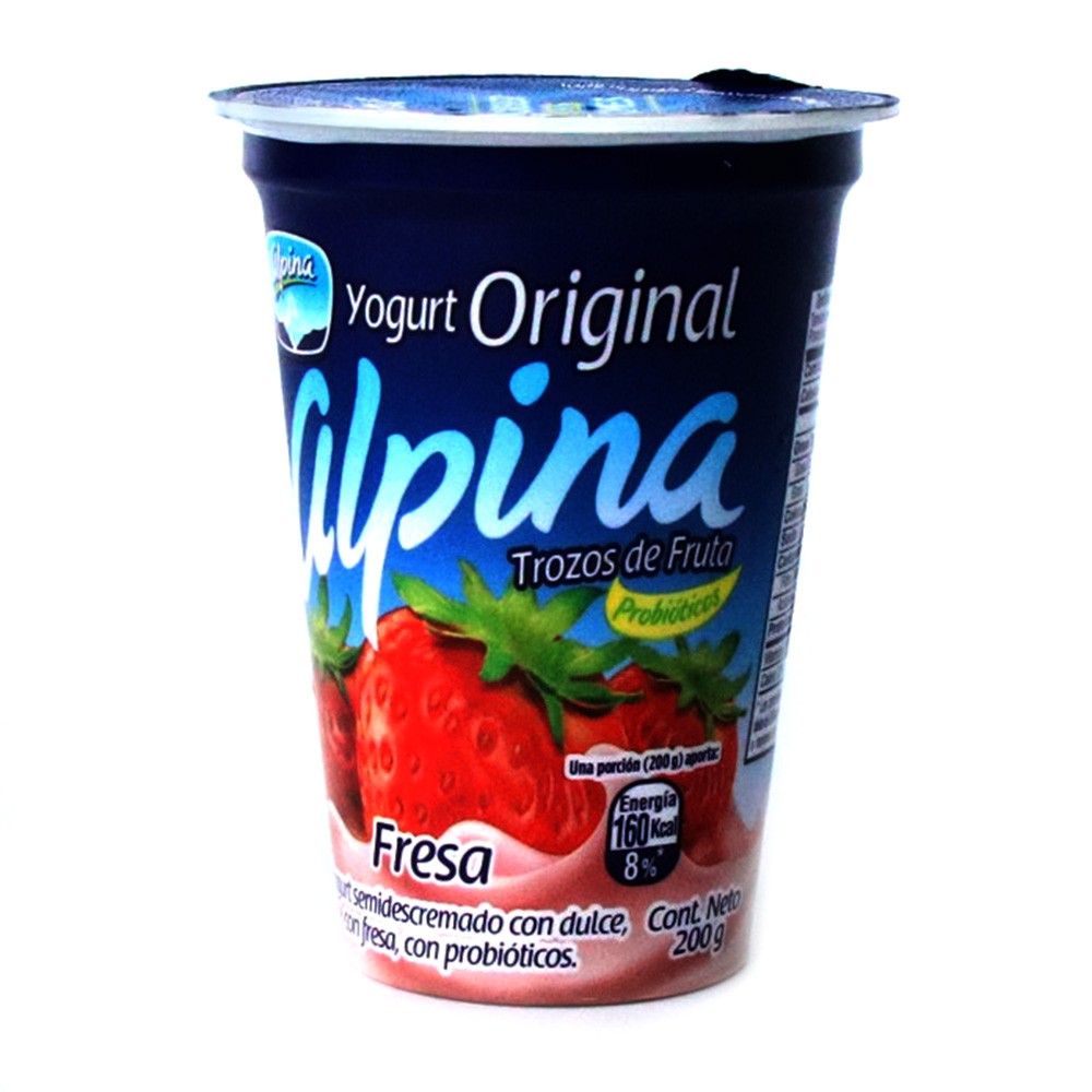 YOGURT ALPINA FRESA  x 200GR