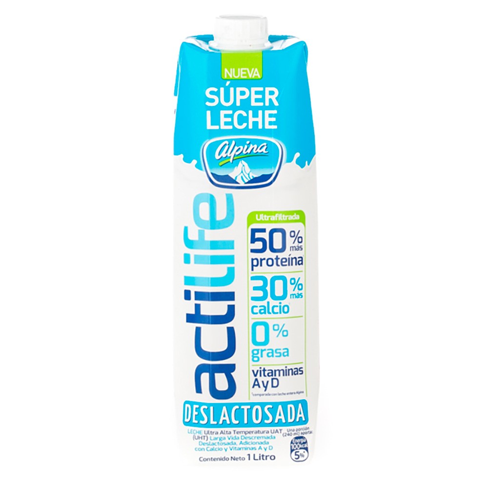 LECHE ACTLIFE DESLAC DESCRE+PROTE *1000M