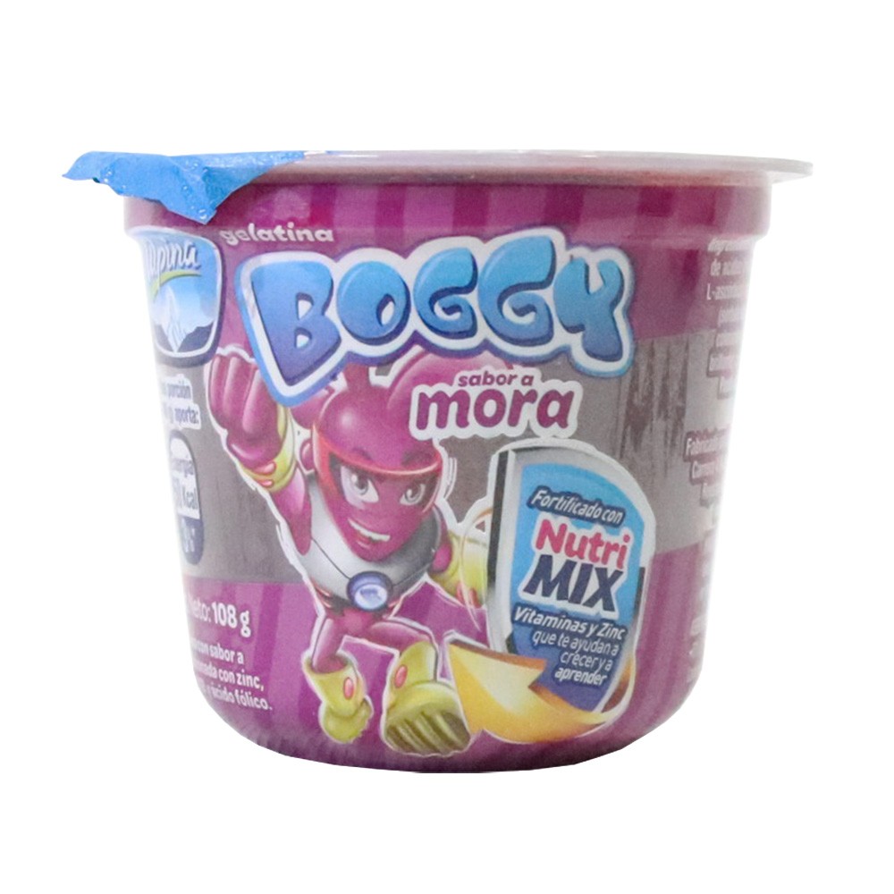 GELATINA BOGGY MORA   x 108GR