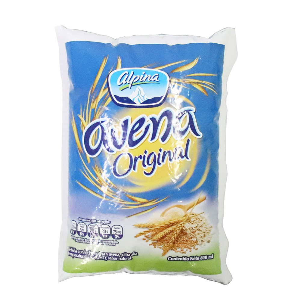 AVENA BOLSA ORIGINAL ALPINA x 800ML