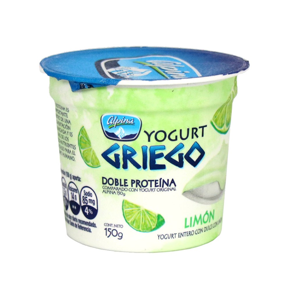 YOGURT GRIEGO DE LIMON ALPINA*150GR