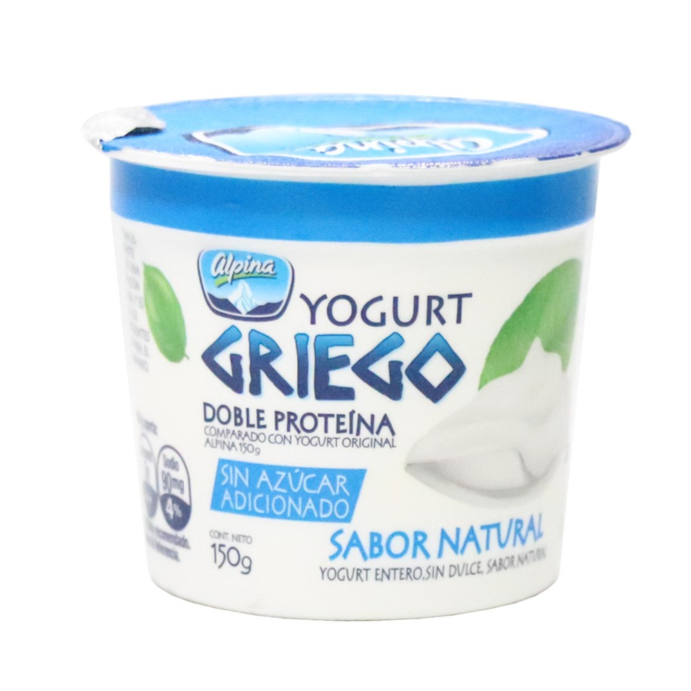 YOGURT GRIEGO S/A ALPINA x 150G