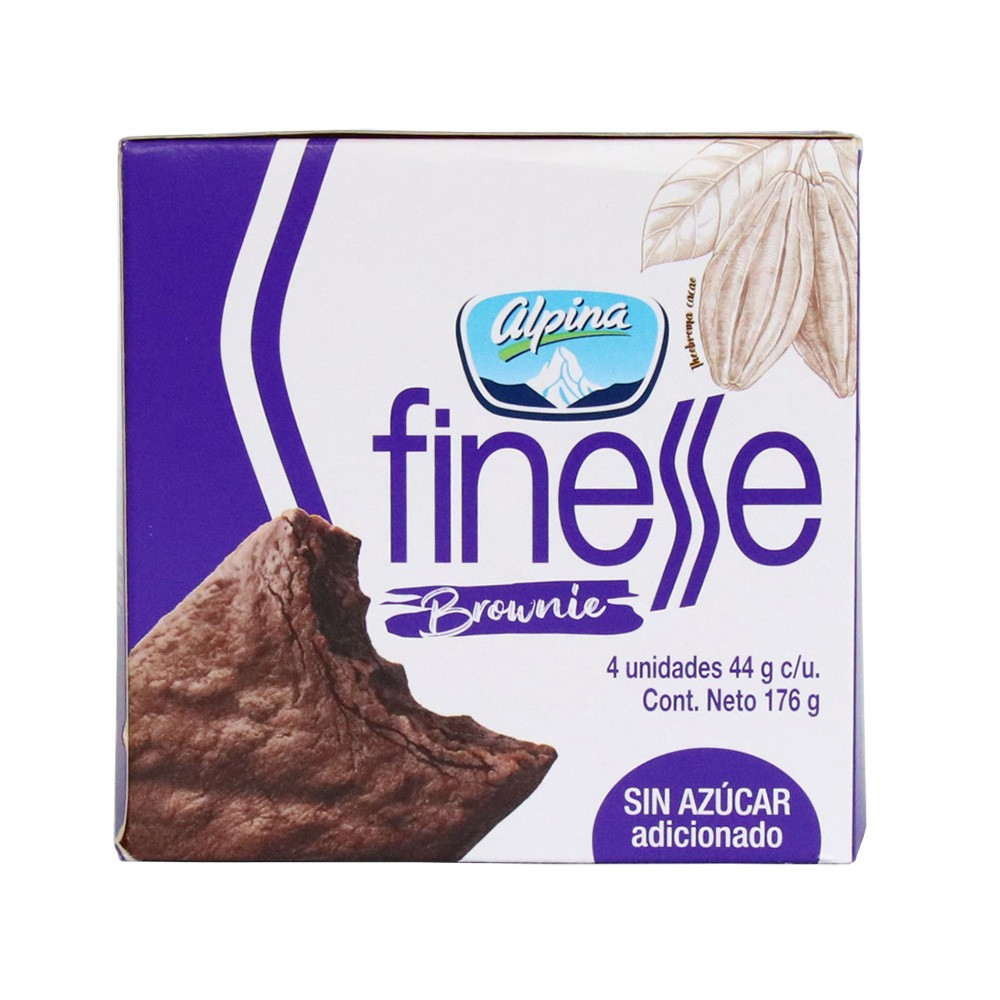 BROWNIE FINESSE FOUR PACK*44GR
