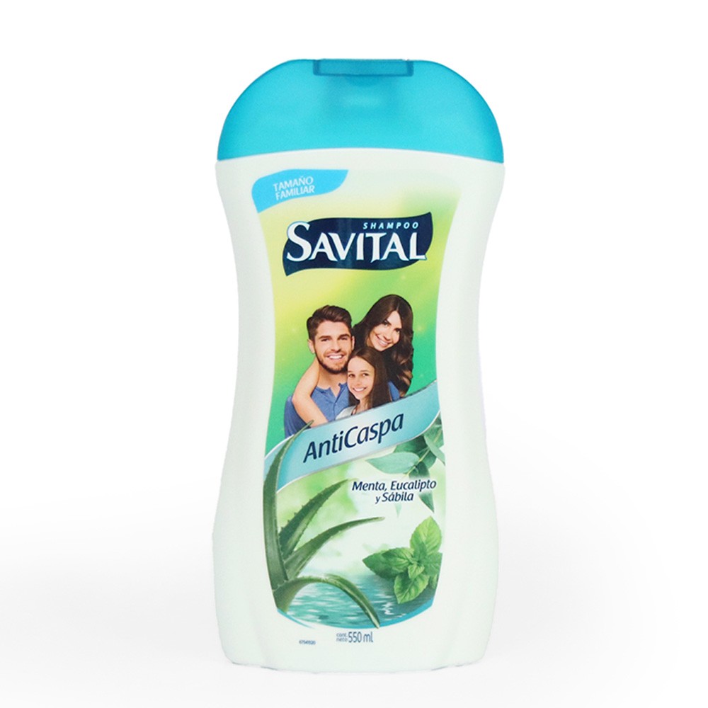SHAMPOO ANTICASPA SAVITAL*550ML