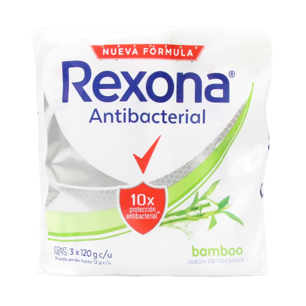 JABON ANTIBAC BAMBOO REXONA*3*120GR