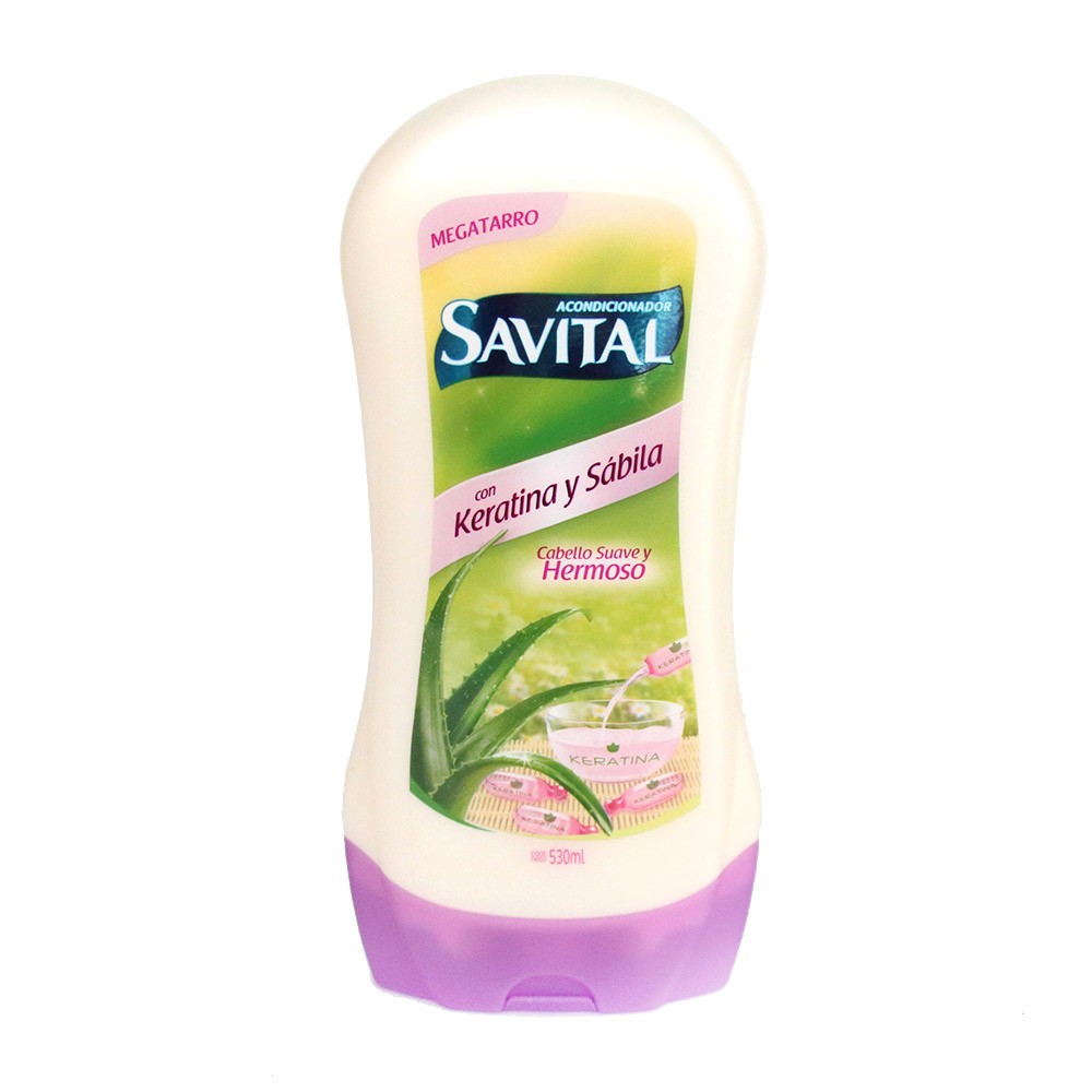 ACONDICIONADOR SAVITAL Y KERATINA *530ML