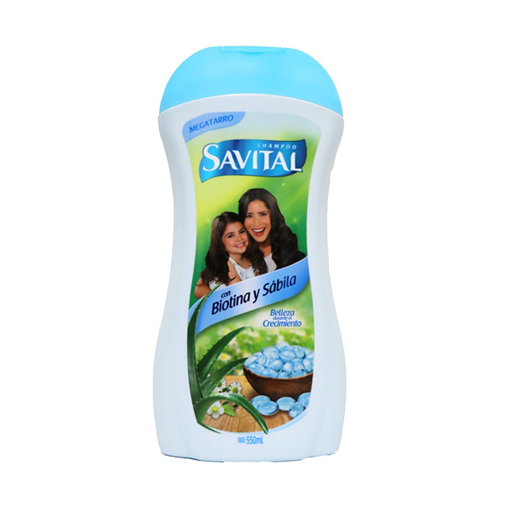 SHAMPOO  SAVITAL BIOTINA 550GR