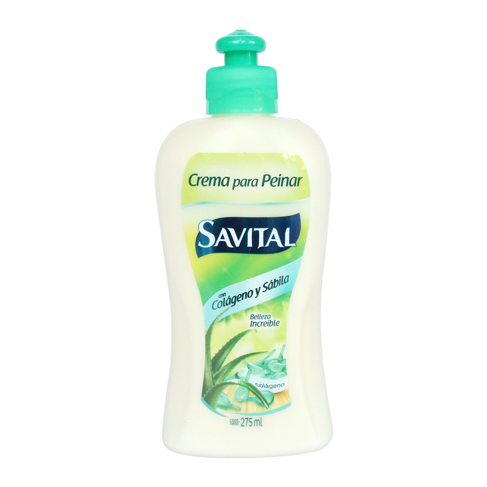 CREMA DE PEINAR COLAGENO SAVITAL *275ML