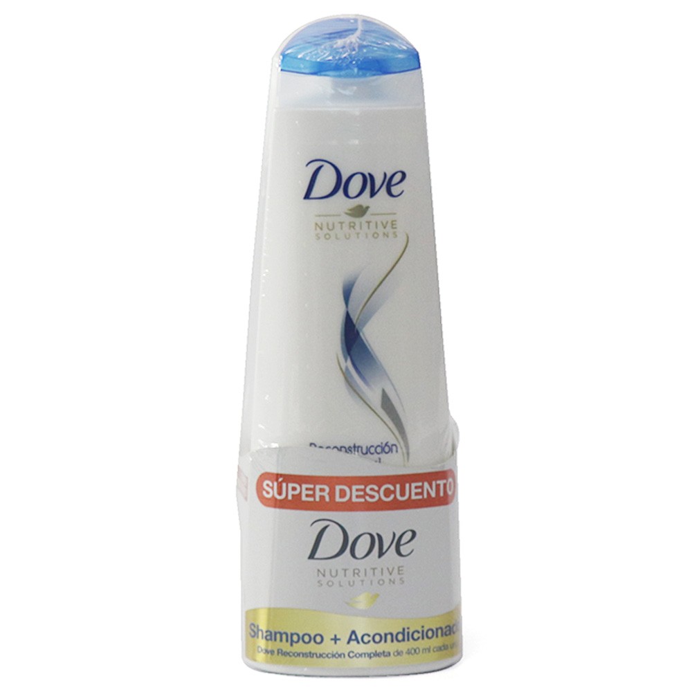 SHAMPOO DOVE R COMPLT *400ML+AC *400ML