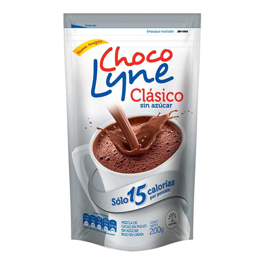 CHOCOLYNE POLVO BOLSA  x 200GR