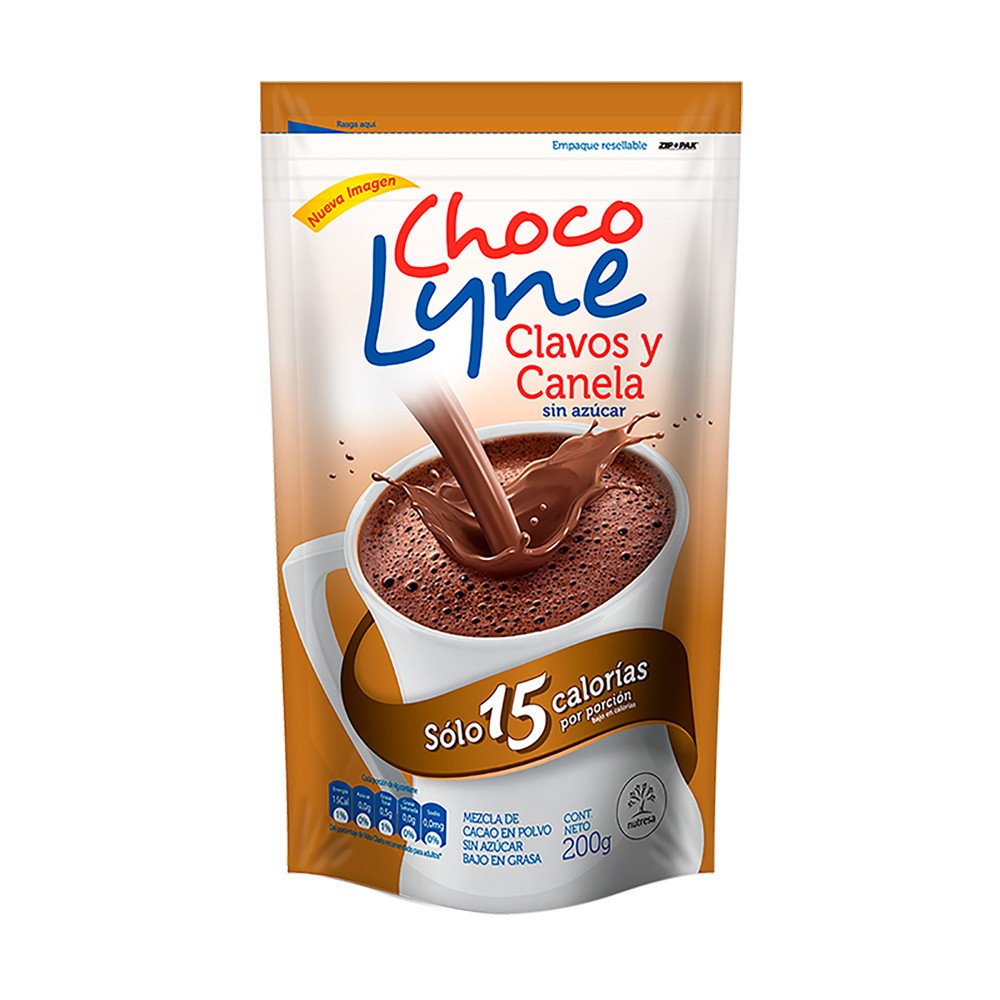 CHOCOLYNE CLAVOS Y CANELA  x 200GR