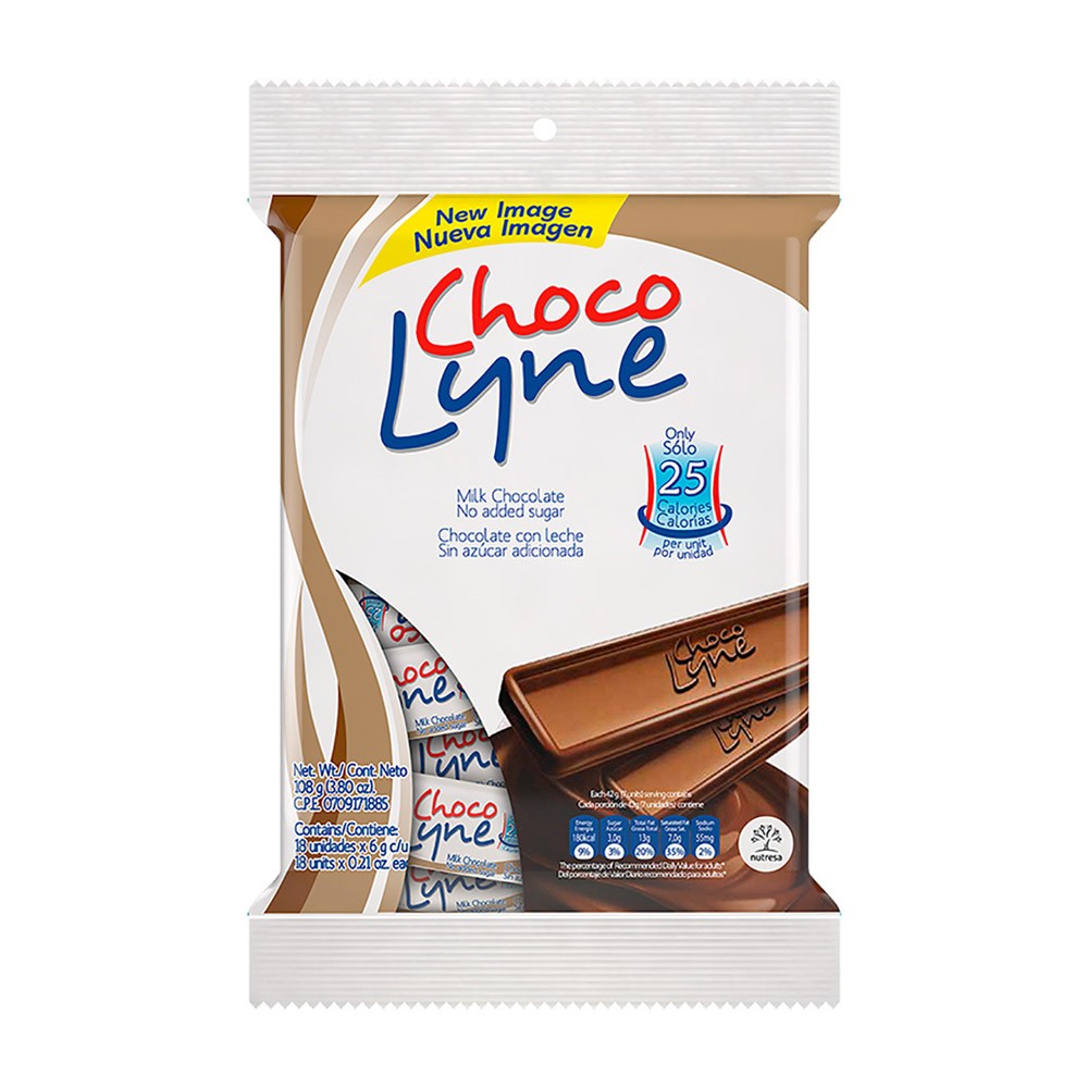 CHOCOLATINA CHOCOLYNE  x 108GR