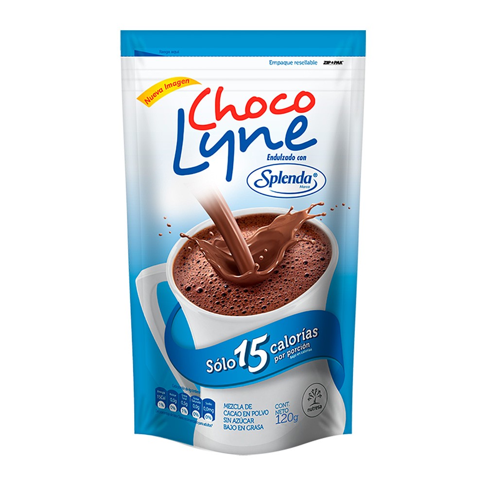 CHOCOLATE CHOCOLYNE SPLENDA  x 120GR