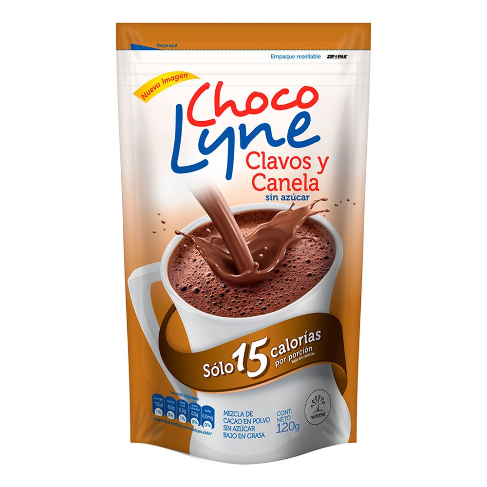 CHOCOLATE CHOCOLYNE CLAVOS/CANELA *120GR