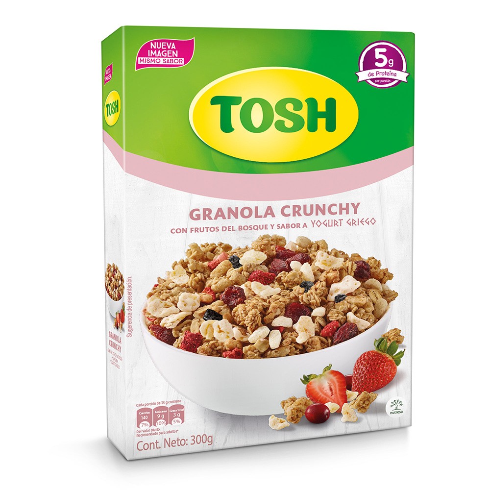 CEREAL TOSH YOGURT GRIEGO  x 300GR
