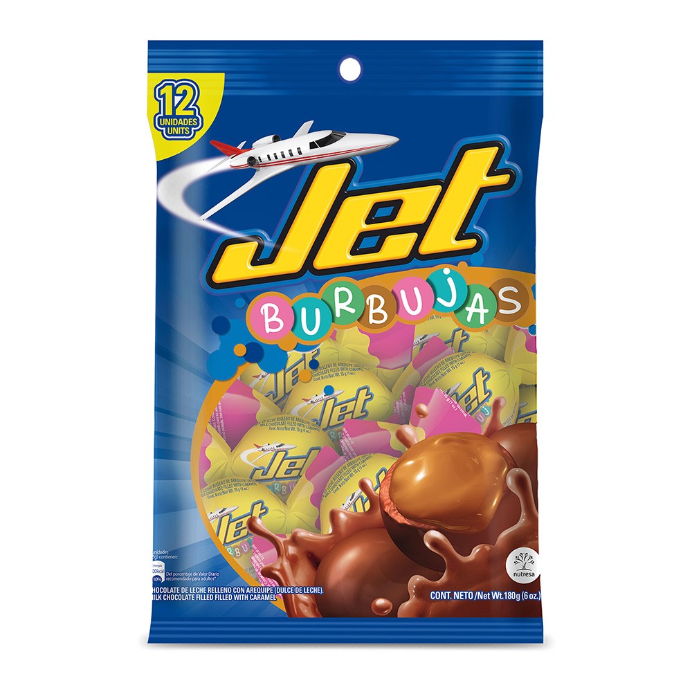 BURBUJAS JET X12UND  x 178GR