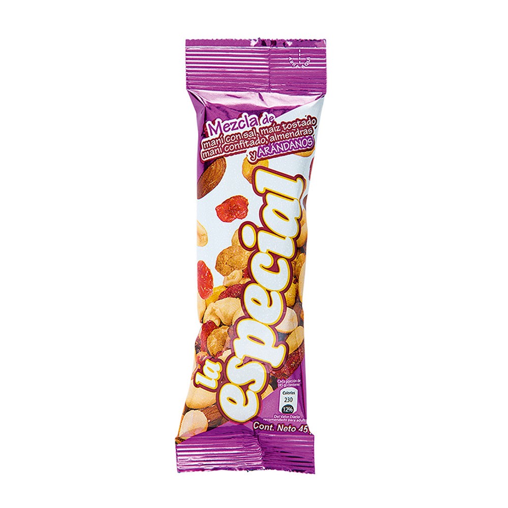 PASABOCAS LA ESPECIAL MEZCLA ARANDA*45GR