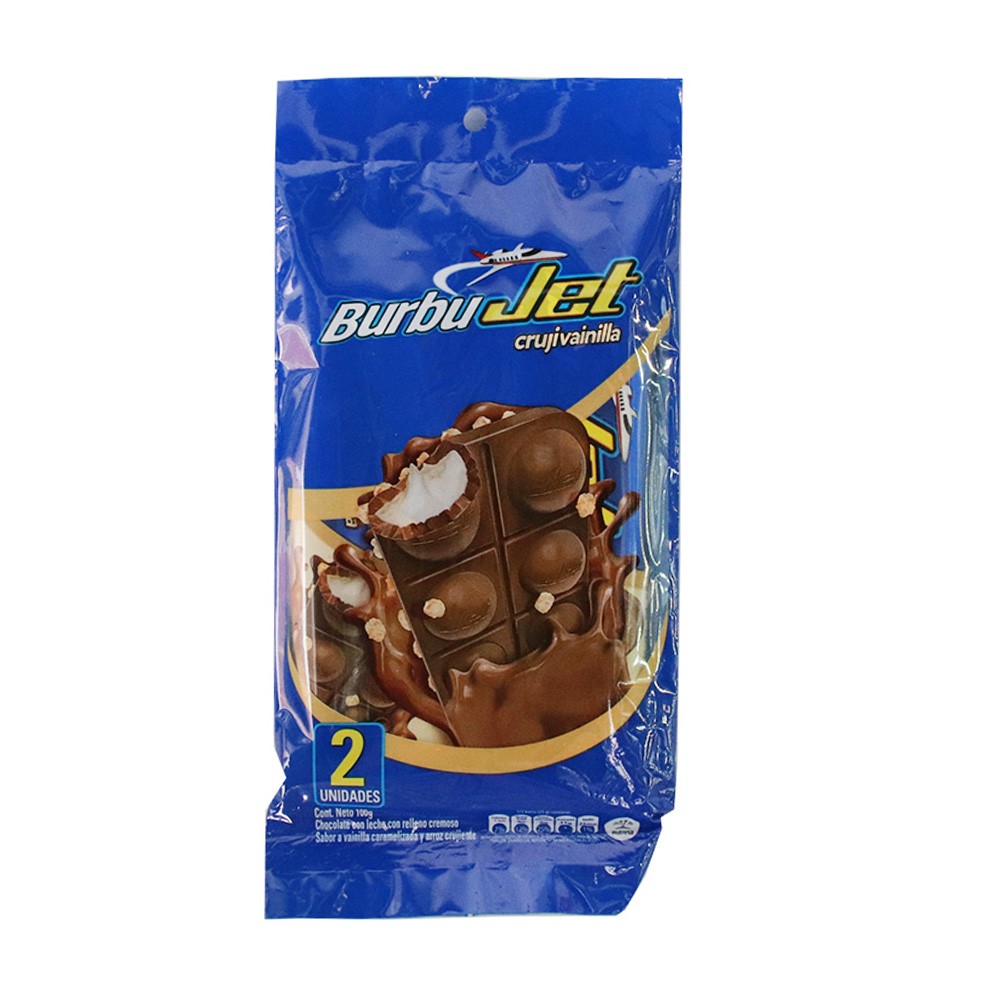 CHOCOLATINA BURBUJAS BANDEJA JET x 2UND