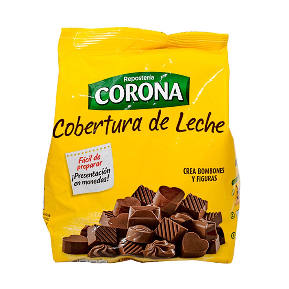 COBERTURA LECHE CORONA x 500GR