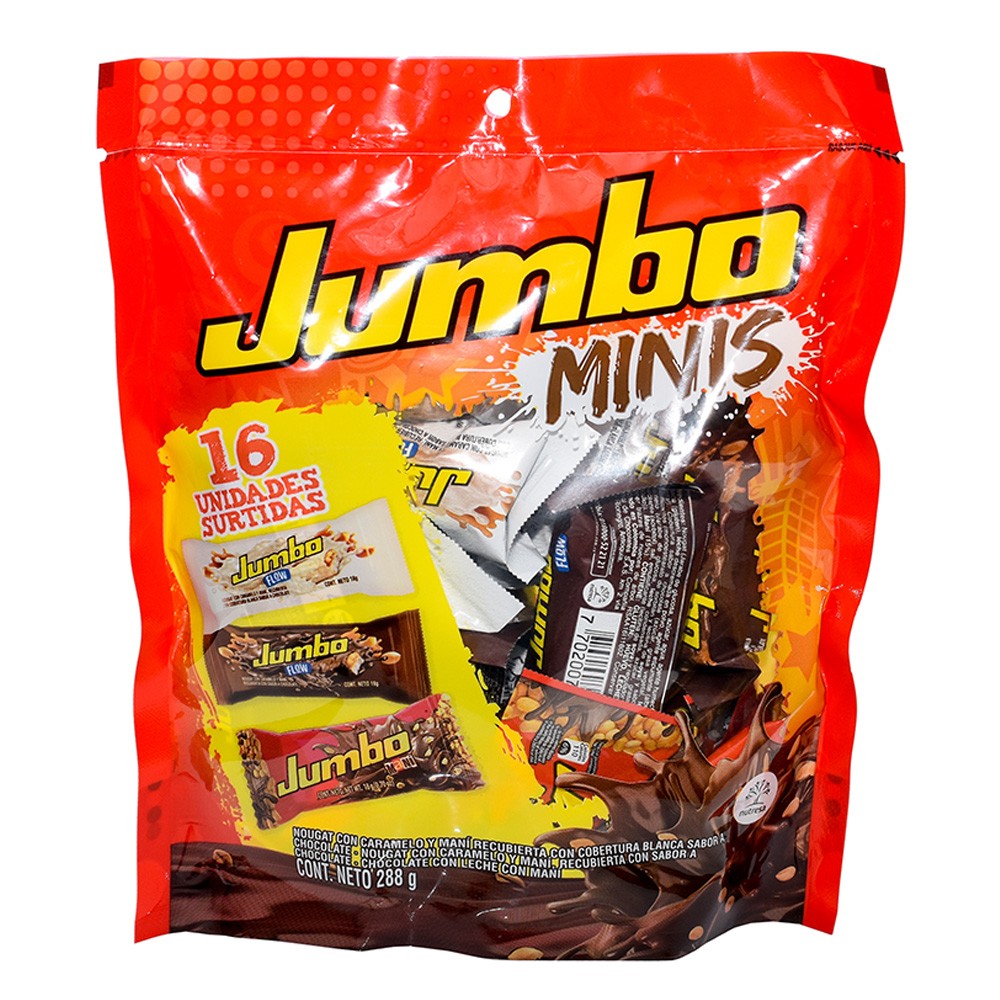 CHOCOLATINA JUMBO MINIS SURTIDA