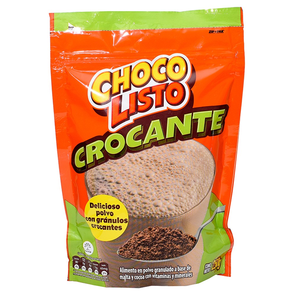 CHOCOLISTO CROCANTE  x  250 GR