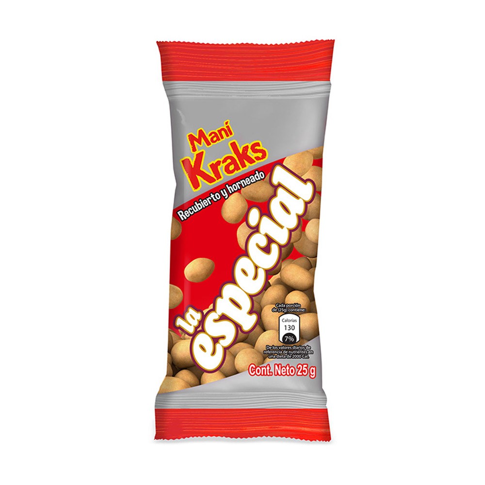 PASABOCAS LA ESPECIAL KRAKS  x 25 GR
