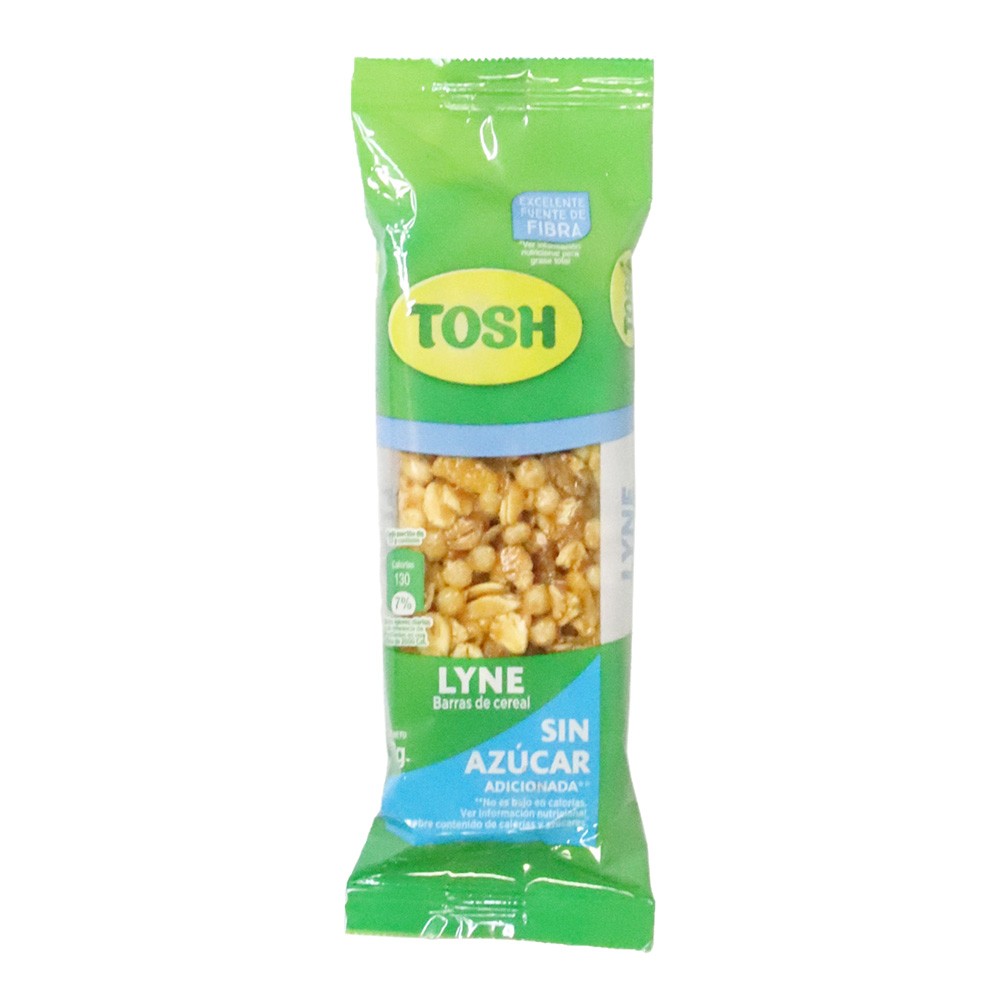 BARRA LYNE SIN AZUCAR TOSH*32GR