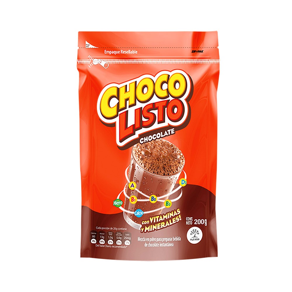 CHOCOLISTO  x 200GR