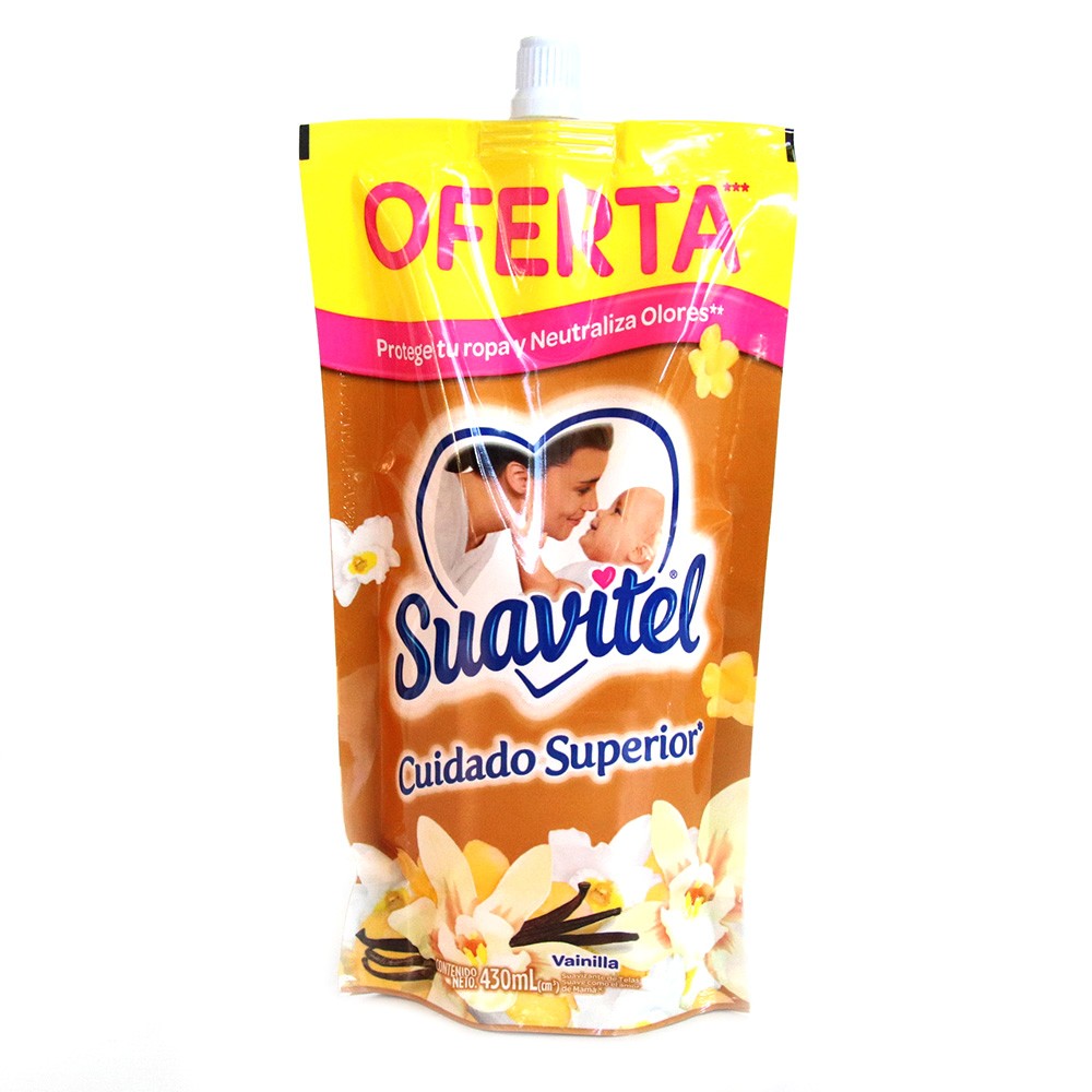 SOFLAN SUAVITEL VAINILLA DOY PAC x 430ML