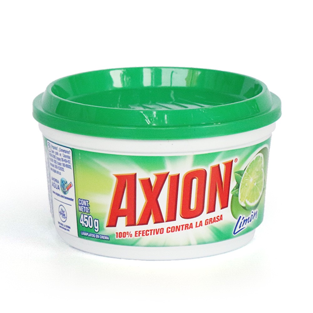 LAVAPLATOS AXION LIMON  x 450 GR
