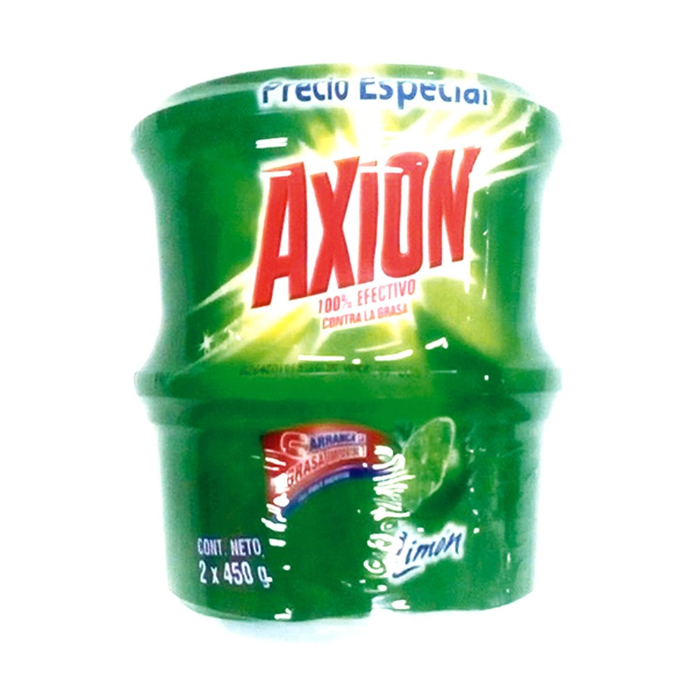 LAVAPLATOS AXION LIMON x450GR X 2UND P.E