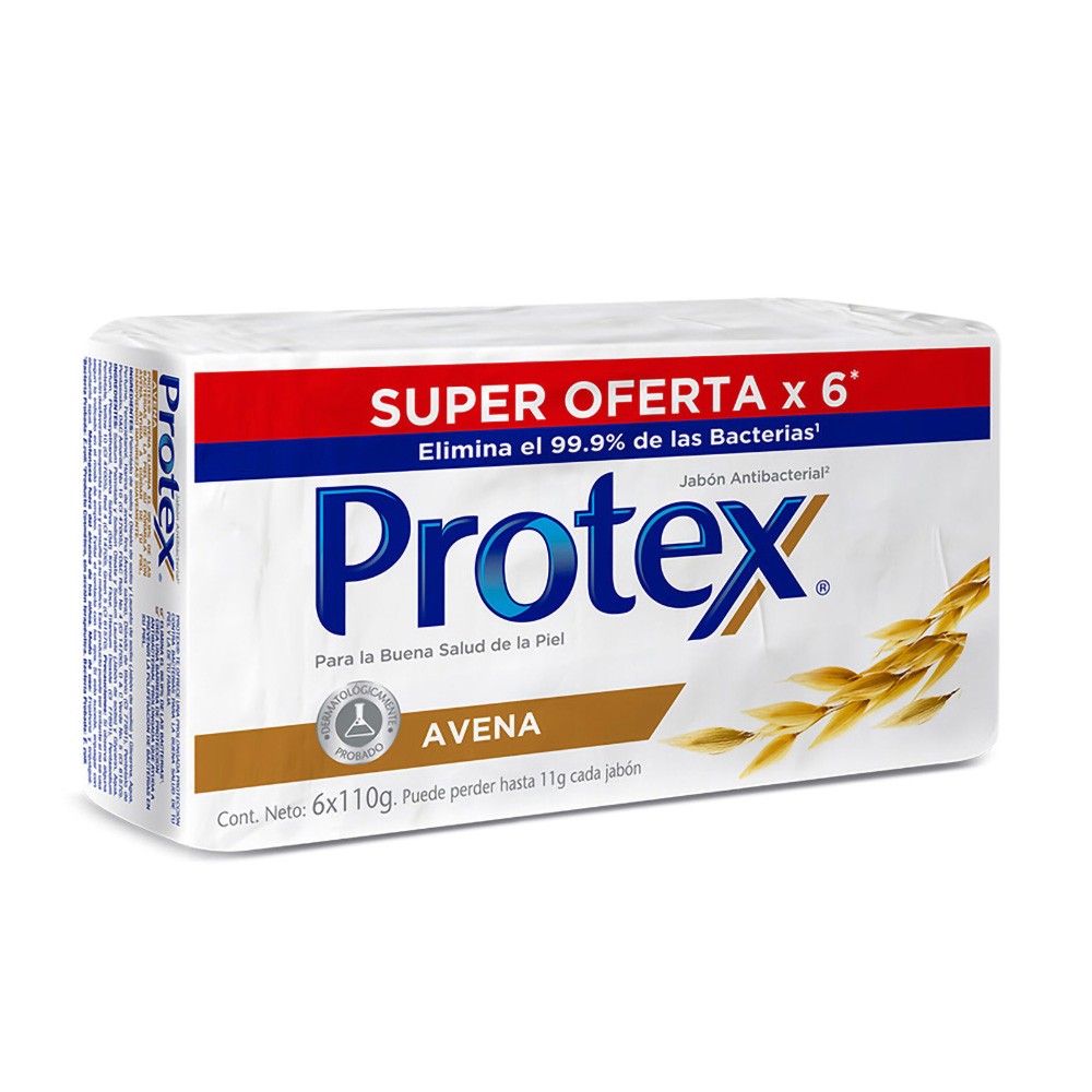 JABON PROTEX AVENA X6UND*110GR