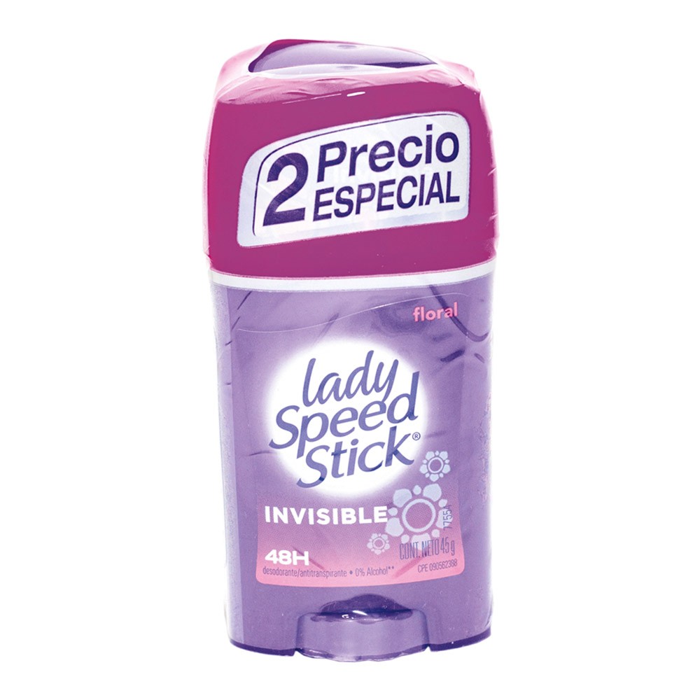 DEO INVISIBLE FLORAL LADY SS X2UNDx 45GR