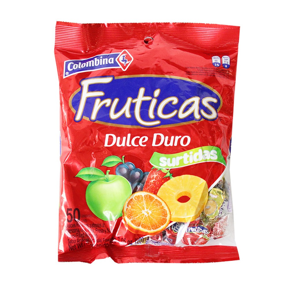 FRUTICAS 50U x 200GR