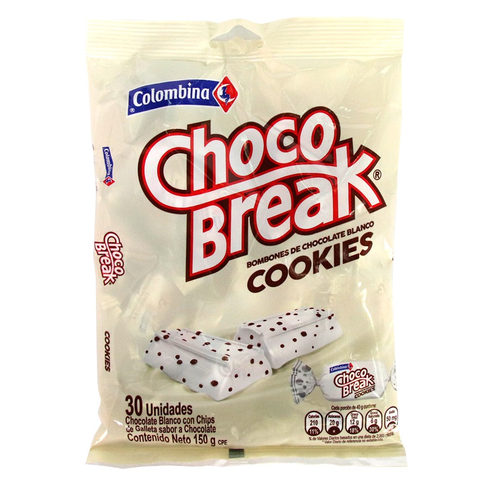 CHOCOBREAK & COOKIES 30U x 150GR
