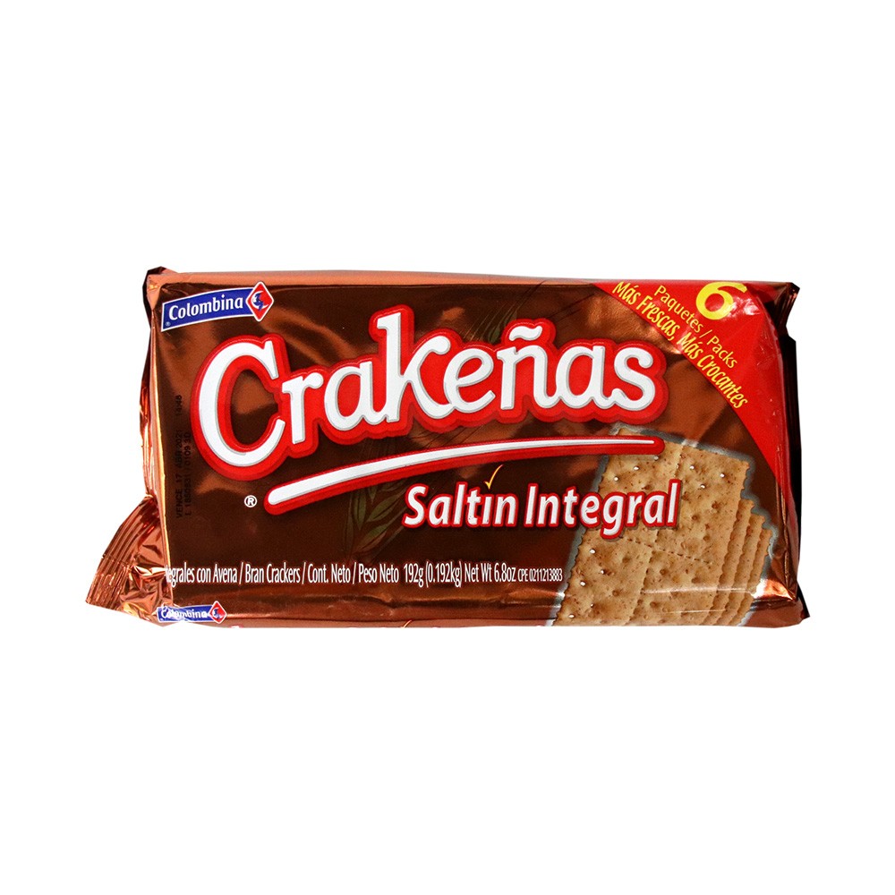 CRAKEÑAS SALTIN INTEGRAL 6U x 192GR