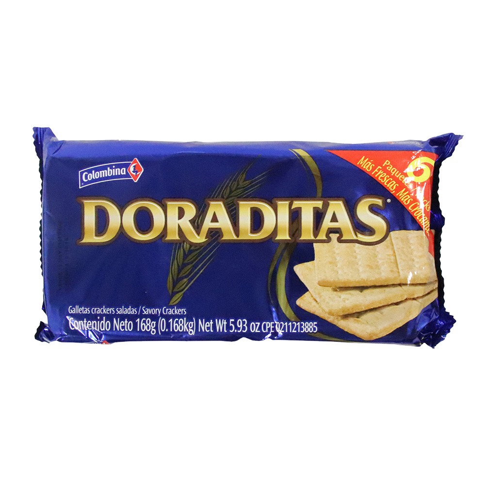 CRAKEÑAS DORADITAS 6U x 168GR