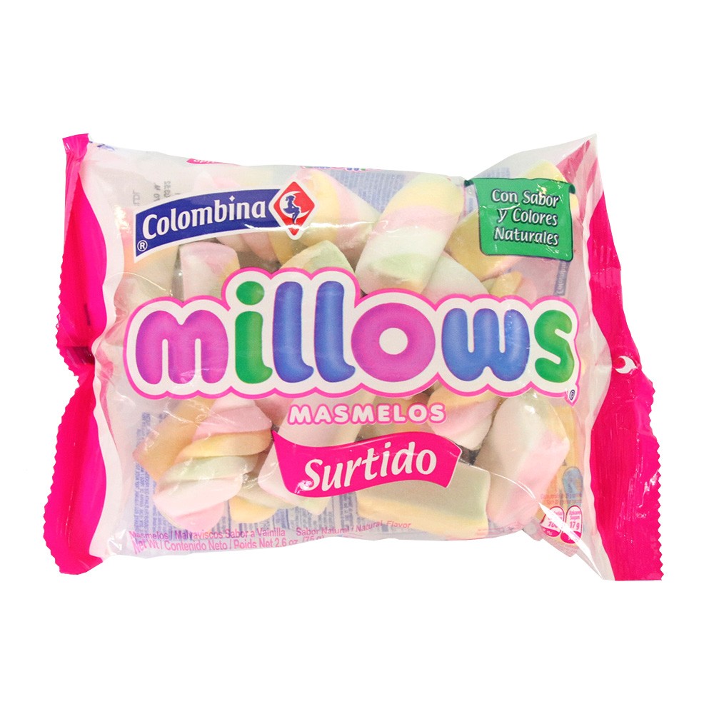 MILLOWS SURTIDO  x 75