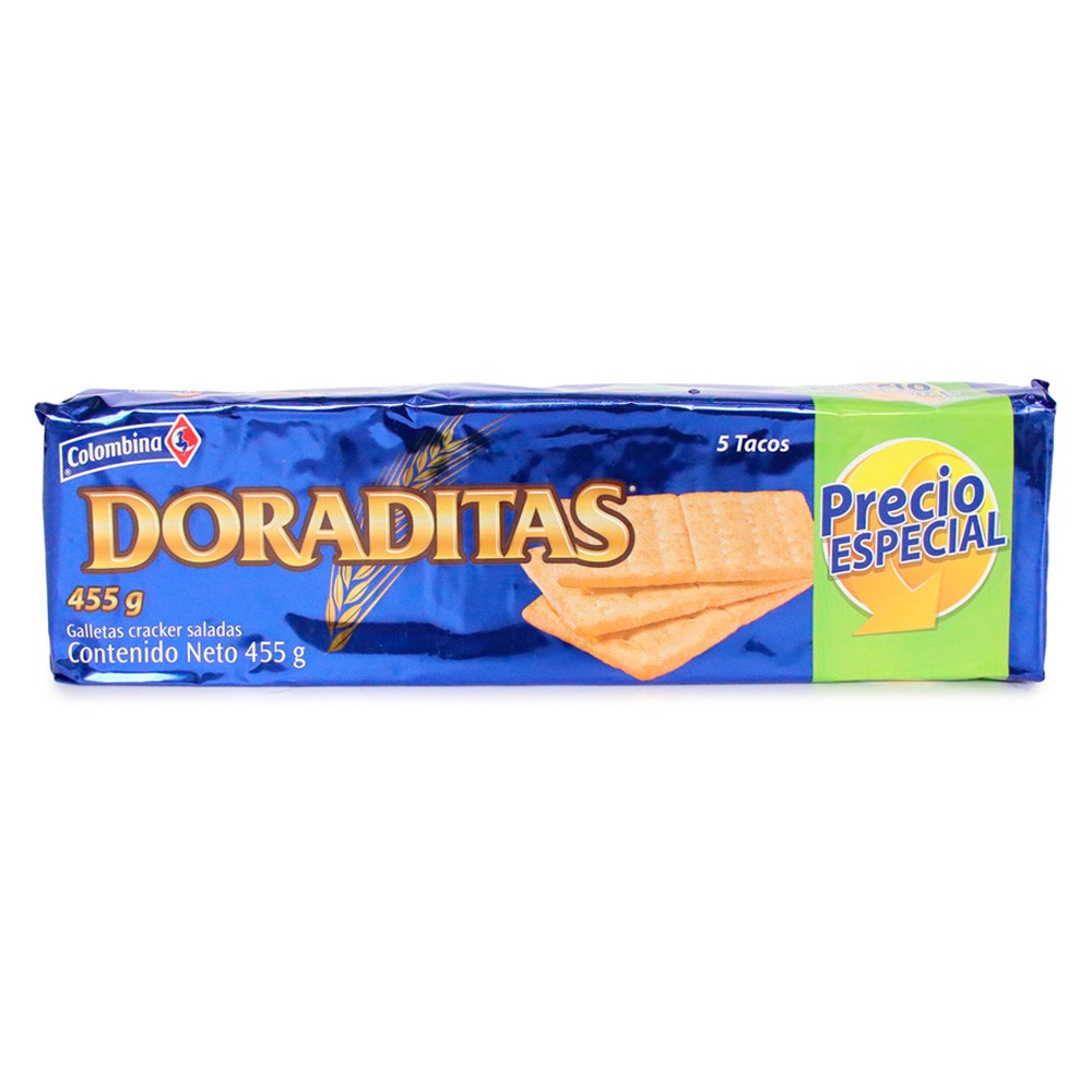 CRAKEÑAS DORADITAS $ ESPECIAL  x 455GR