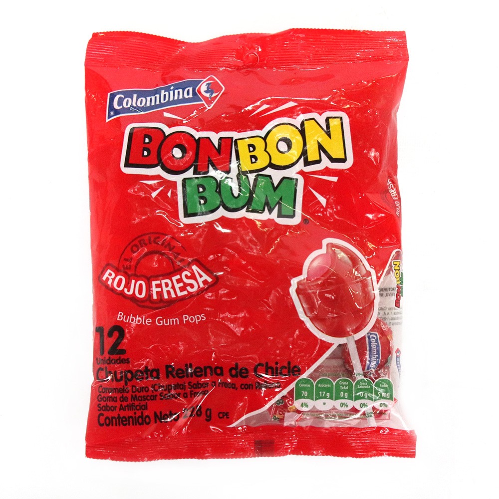 BOMBOMBUM FRESA 12U x 240GR