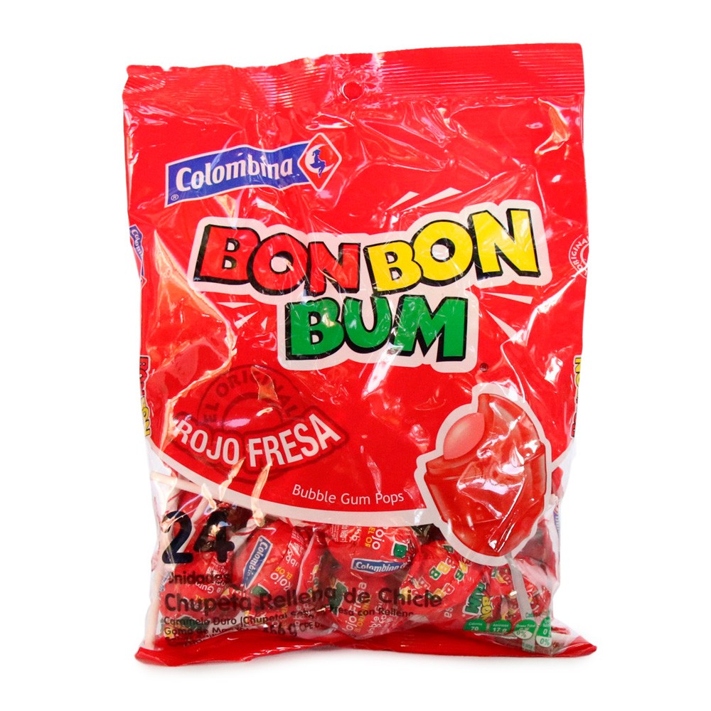 BON BON BUM FRESA 24UND x 456GR