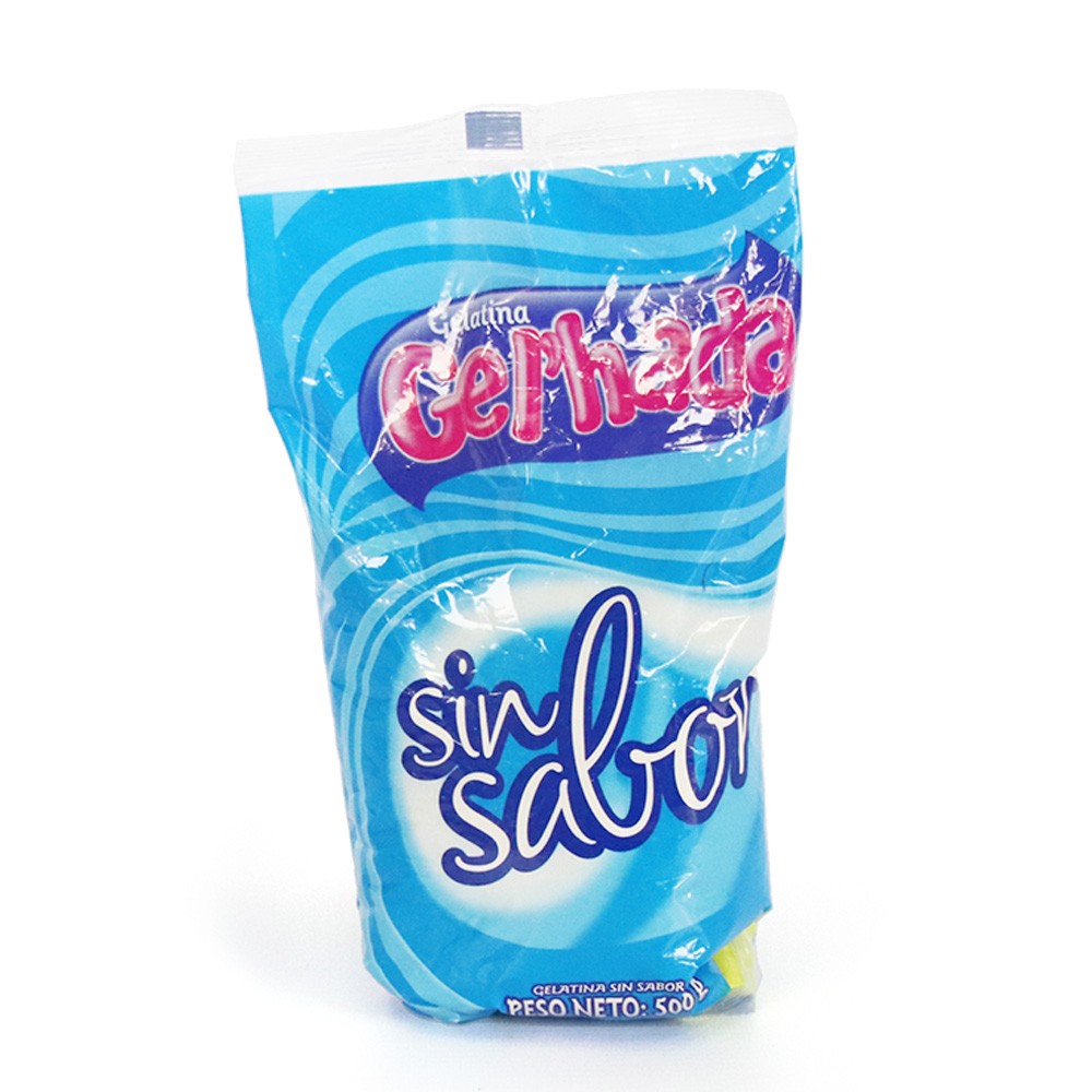 GELATINA GEL`HADA SIN SABOR  x 500GR