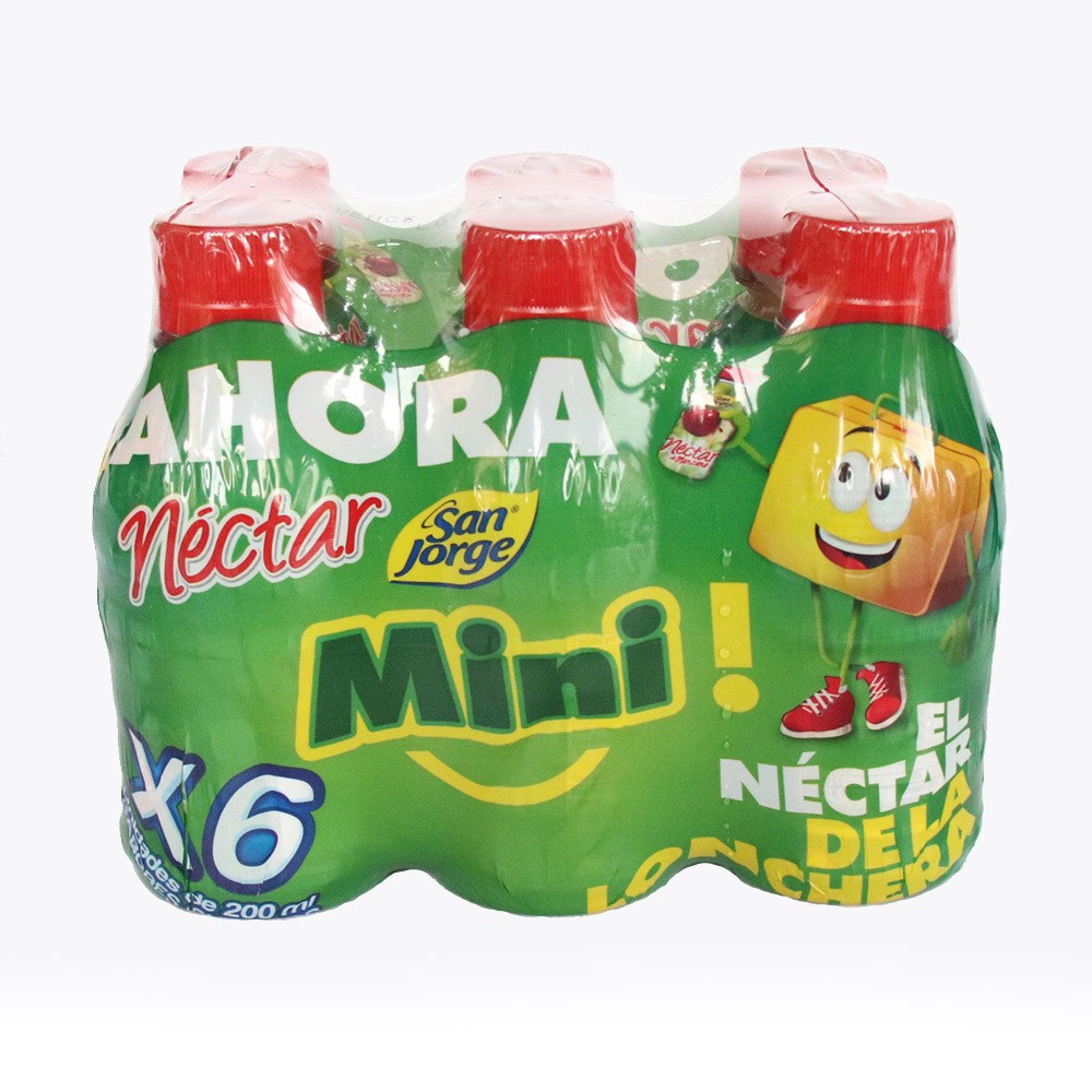 SIXPACK NECTAR S/J  x 200ML