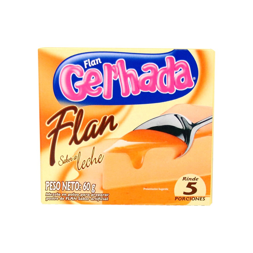 FLAN GELHADA LECHE 60gr