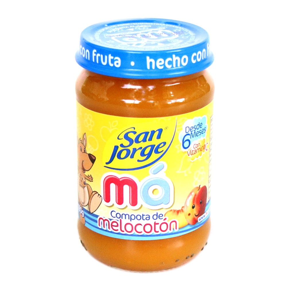 COMPOTA MELOCOTON S/J  x  160GR